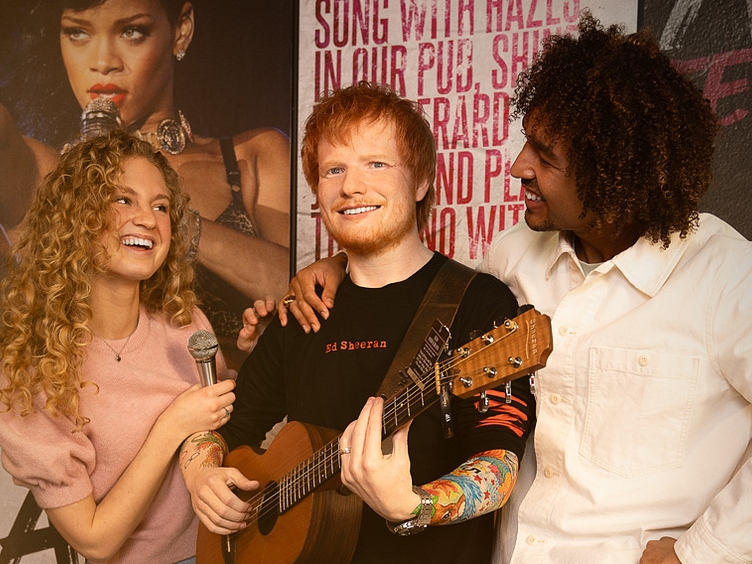 MTA interactive Ed Sheeran