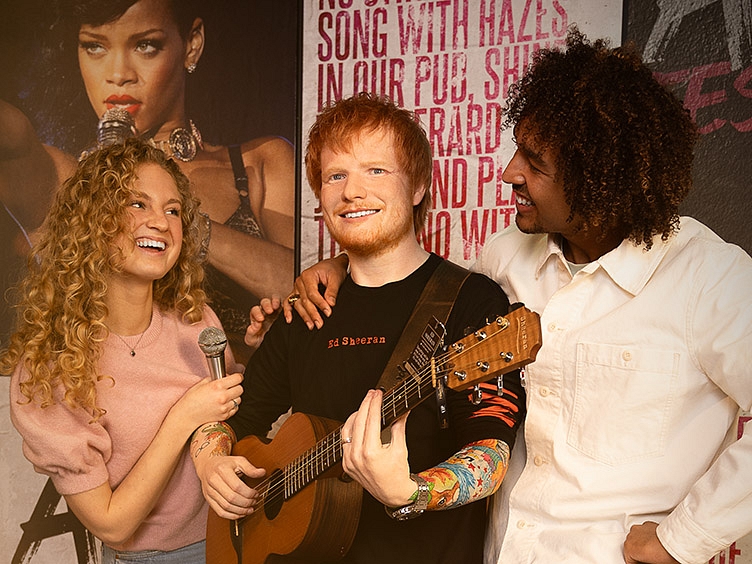 Madame Tussauds Amsterdam Ed Sheeran