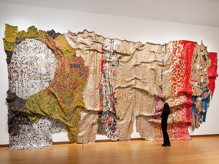 Stedelijk Museum In the World but Dont Know the World by El Anatsui