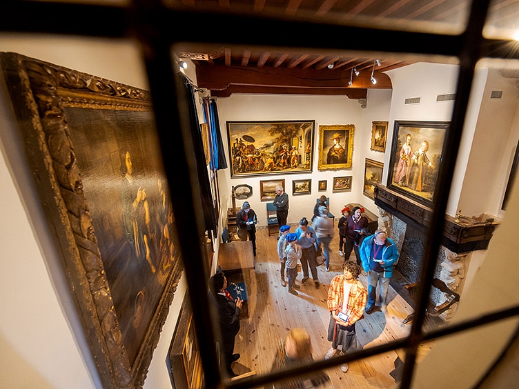 Rembrandt House Museum living room