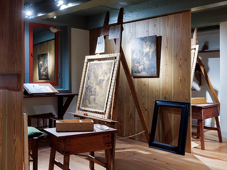 Rembrandt House Museum studio