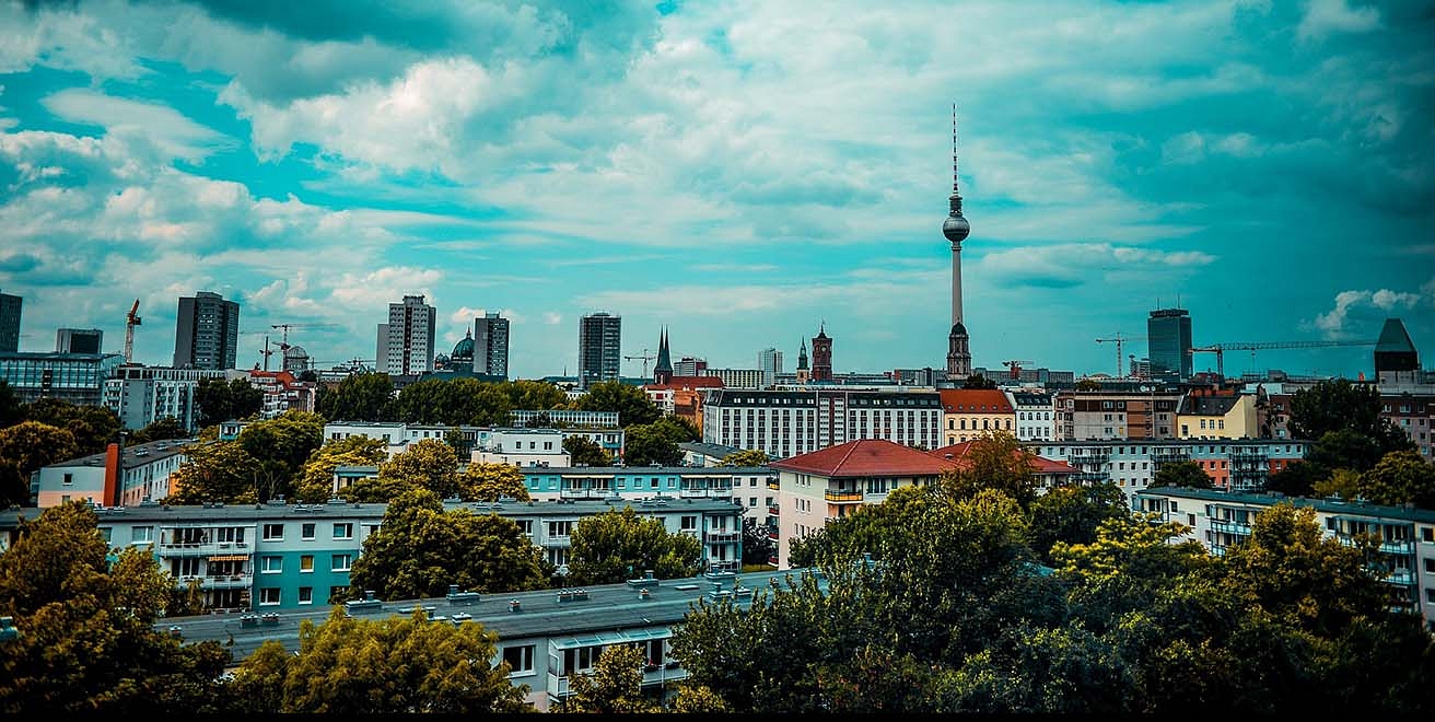 Berlin birds eye view