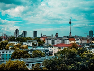 Berlin birds eye view