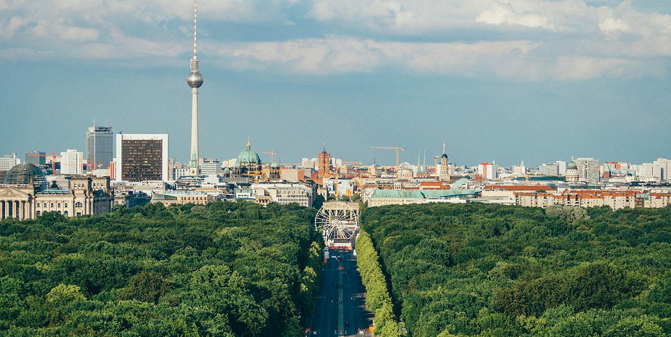 Tiergarten from Victory Tower