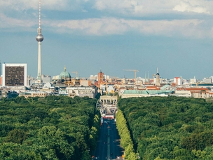 Tiergarten from Victory Tower