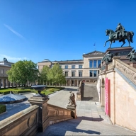 Museum island berlin view of museum courtyard