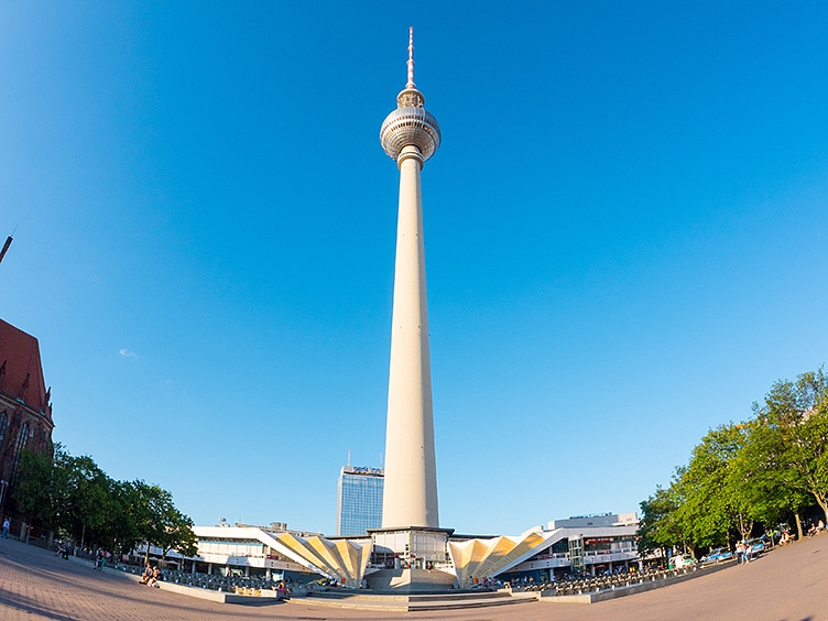 TV Tower from the ground