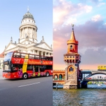 Combination hop on hop off bus and green spree boat cruise