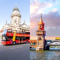 Combination hop on hop off bus and green spree boat cruise