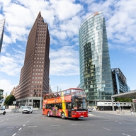 Hop on Hop off bus at Potsdamer Platz cover image