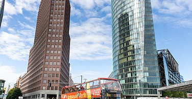 Hop on Hop off bus at Potsdamer Platz cover image