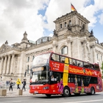 Hop on Hop off bus at Reichstag Building cover image