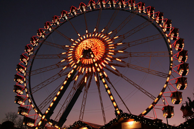 Alexanderplatz Christmas Market Ferris Wheel